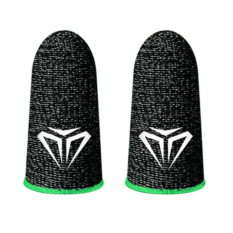 2pcs Finger Cover Breathable Game Controller Finger Sleeve For Pubg Sweat Proof Non-Scratch Touch Screen Gaming Thumb Gloves