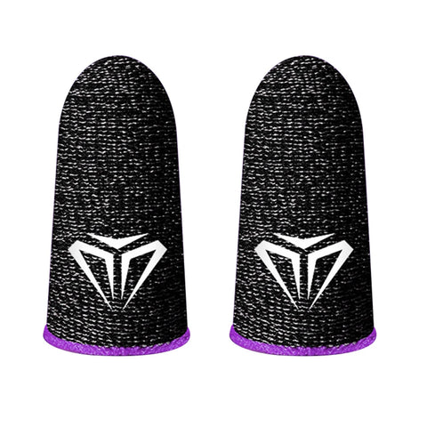 2pcs Finger Cover Breathable Game Controller Finger Sleeve For Pubg Sweat Proof Non-Scratch Touch Screen Gaming Thumb Gloves