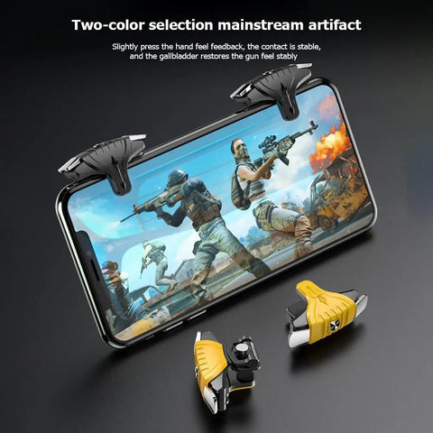 F01 1 Pair Gamepad Joystick Button Trigger PUBG Gaming Mobile Controller Shooter Electronic Machine Accessories