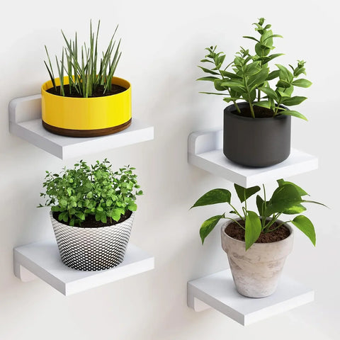 Floating Shelves for Wall, Wood Shelf 5 Inch Display Ledges Room Decor,