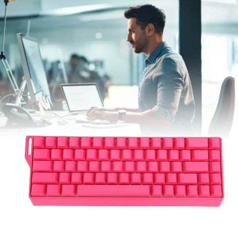 4000mA Mechanical Gaming Keyboard Wired Wireless 60% Rapid Trigger Gaming Keyboard w/RGB Backlit 3 Mode Hall Effect Side Printed