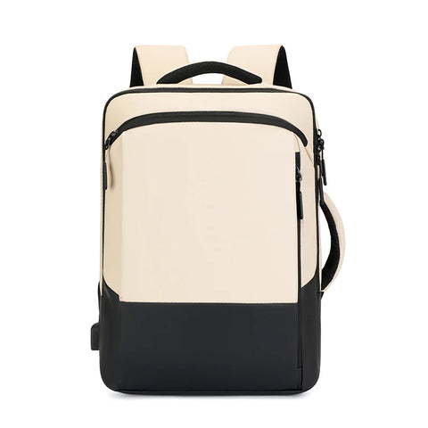 USB Business Backpack Commuting Hiking Camping Shopping Outdoor Travel Bag Laptop Computer Handbag Short Trip College Schoolbag