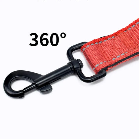 Dog Leash Short Dogs Leash 25cm Nylon Reflective Leashes for Dog Walking Comfortable Handle Short Dogs Leashes Nylon Pet Chain