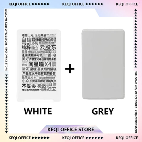 XTEINK X4 4.3 Inches E-Book Reader Ink Screen Magnetic Lightweight E-Book Readers 220ppi Ultrathin 650mAh 16GB Case Custom Gifts