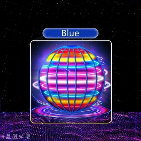Flying Ball Boomerang Spinner Toys Hand Control Drone 360° Rotating Mini UFO With LED Lights for Children Funny Birthday Gifts