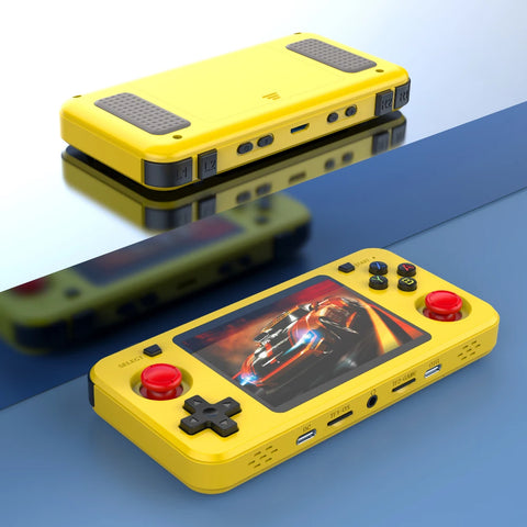 15000+ Ready Games! 3.5" IPS Retro Handheld Console RK3326, 3000mAh Long Play original ARKOS Blue R36H 64GB 128GB