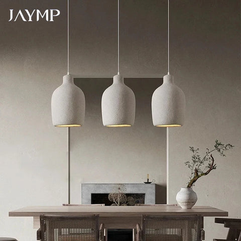 Designer Restaurant Ceiling Chandelier Japanese Wabi Sabi Dining Living Room Pendant Lights Home Decor Bar Table Hanghing Lamps