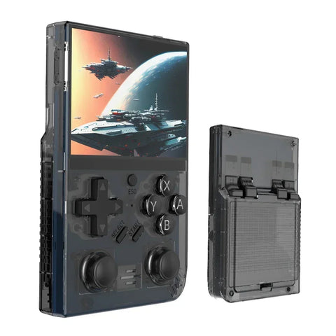 2026 New R35 Plus Retro Handheld Video Game Console Linux System 3.5 Inch IPS Screen Portable Pocket Video Player R36S 64G Games
