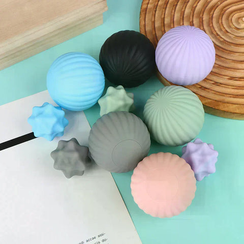 Physical Fascia Ball Silicone Release Deep Tissue Massage For Yoga Fitness Shoulder Neck Foot Hand Muscle Relaxation Equipment