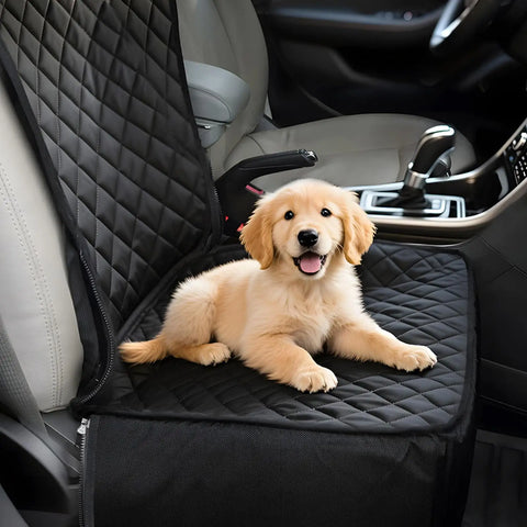 Car Seat for Dogs Large Waterproof Pet Seat Cover for Cars Booster Cushion Protector Carrier for Bed Barrier Backseat Truck Cat