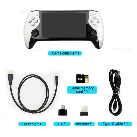 Portable Handheld Game Console 5inch Large Screen Game Player For PS1 GBA MAME Support FHD to TV Retro Game Machine Gift