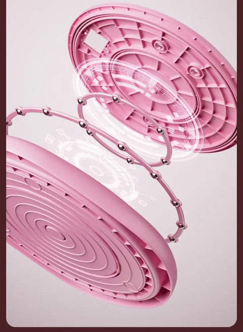 Upgraded Waist Twist Turntable Weight Loss Home Exercise Intelligent Counting Plantar Acupressure Board Massage Waist Artifact