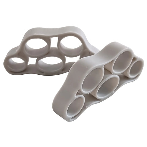 5-1PCS Silicone Finger Gripper Strengthener Trainer 6-80LB Elastic Hand Grip Finger Exerciser For Guitar/Patient Hand Trainer