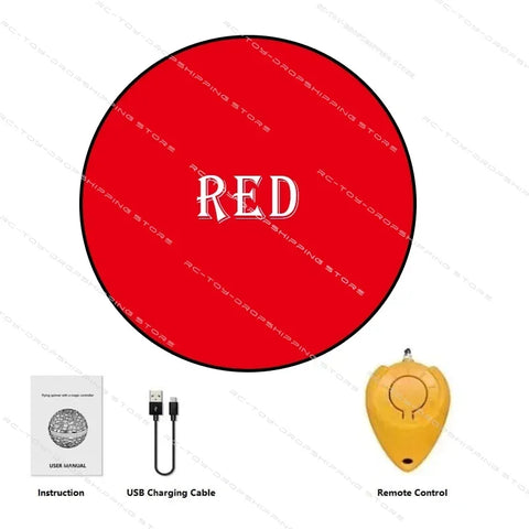 Flying Ball Spinner Toy Hand Control Drone Helicopter 360° Rotating Mini UFO with Light Coy Kids Gifts Game Children Sports Ball