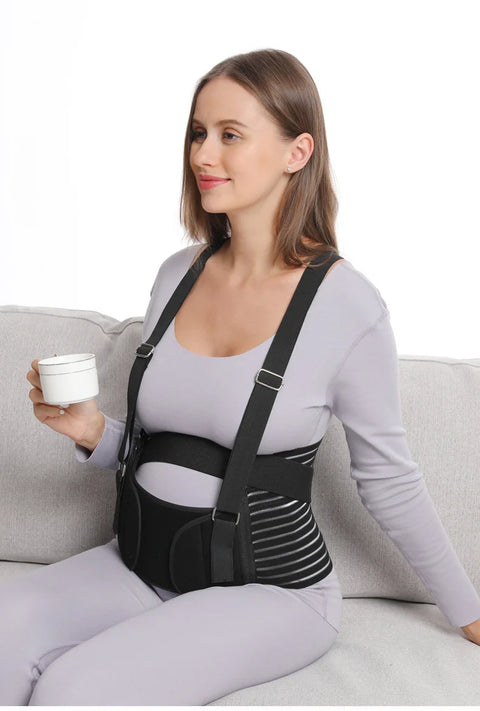 Special Late Pregnancy Safety Belt Prenatal Abdominal Pregnant Women Support Belt Pregnant Women with Abdominal Shoulder Straps