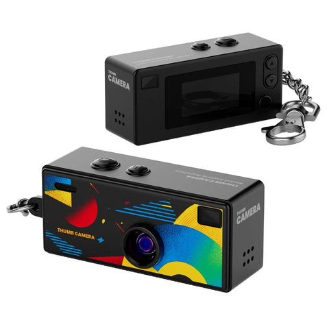Portable Thumb Digital Camera 1080P HD Mini Camera Charmera Recording Video Cameras Wearable Keychain Recorder Gift Blind Boxes