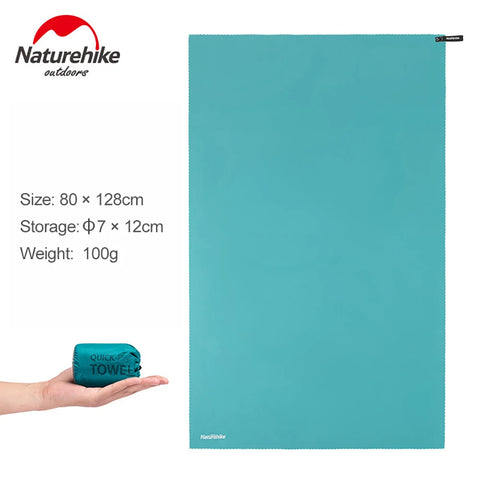 Naturehike Quick Drying Absorbent Bath Towel,Backpacking Hiking,Swimming,Camping Bath Towel,Breathable Beach Travel Gym Towel