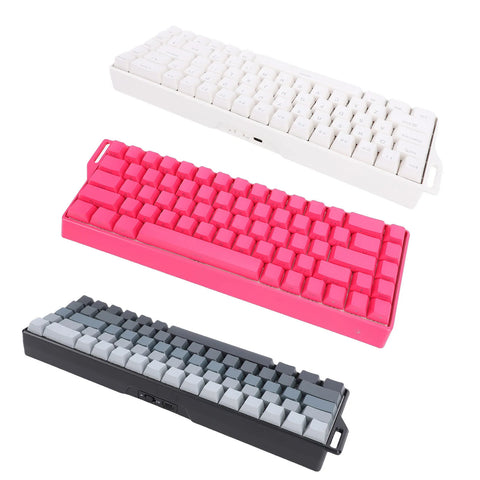 4000mA Mechanical Gaming Keyboard Wired Wireless 60% Rapid Trigger Gaming Keyboard w/RGB Backlit 3 Mode Hall Effect Side Printed
