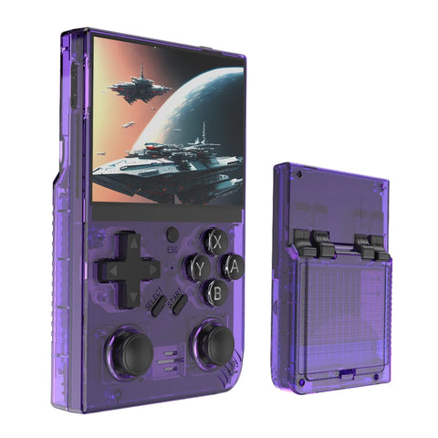 2026 New R35 Plus Retro Handheld Video Game Console Linux System 3.5 Inch IPS Screen Portable Pocket Video Player R36S 64G Games