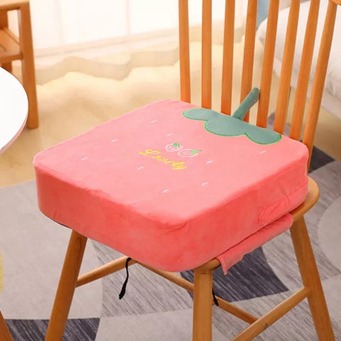 10cm High Baby Chair Cushion Adjustable Children Seating Baby Dining Heightening Removable Seats Mat