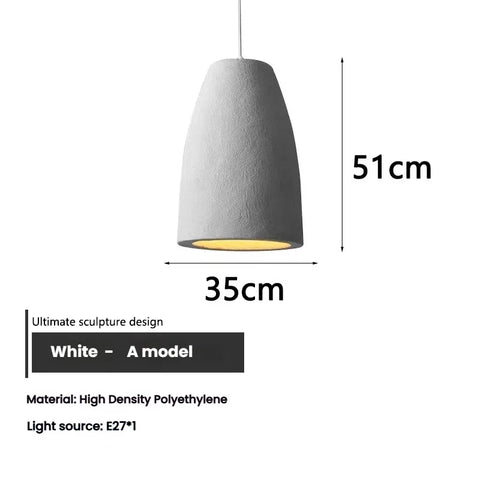 Designer Restaurant Ceiling Chandelier Japanese Wabi Sabi Dining Living Room Pendant Lights Home Decor Bar Table Hanghing Lamps