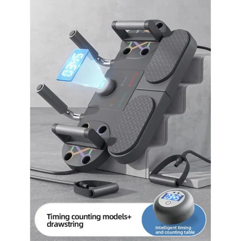 Multifunctional Plank Support Pushups Stand Training Board Home Intelligent Exercise Equipment for Chest and Abdominal Muscles