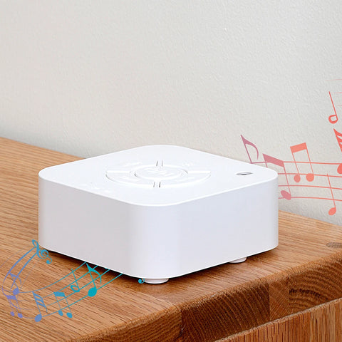 Baby White Noise Machine for Sleeping, Portable Sound Soother with 10 Relaxing Sounds, USB Rechargeable, Auto-Off Timer
