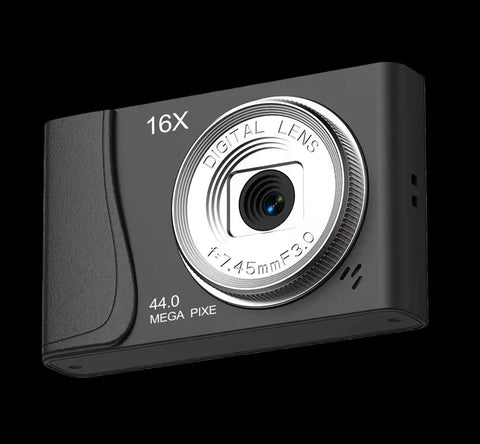 COOL DIER 4K Digital Camera 16x Zoom Camcorder 24 Million Pixels Compact Cameras Auto Focus for Kids Adult Beginners Photograph