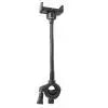 Mic Stand Phone Holder Hands-Free Adjustable Mic Stand Holder Gooseneck Pole Phone Music Stand Holder for Drum Mobile Phone