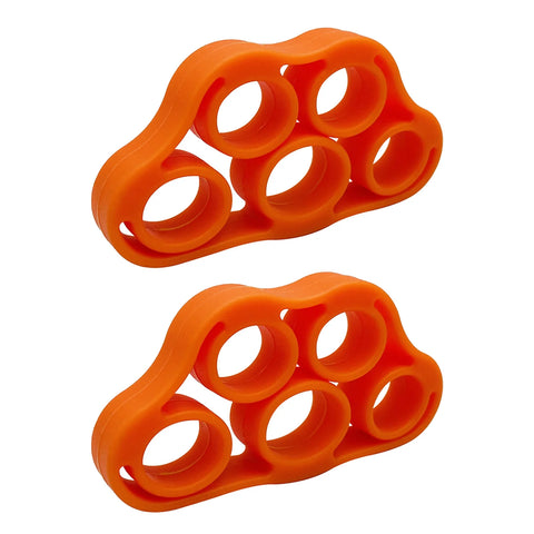 5-1PCS Silicone Finger Gripper Strengthener Trainer 6-80LB Elastic Hand Grip Finger Exerciser For Guitar/Patient Hand Trainer