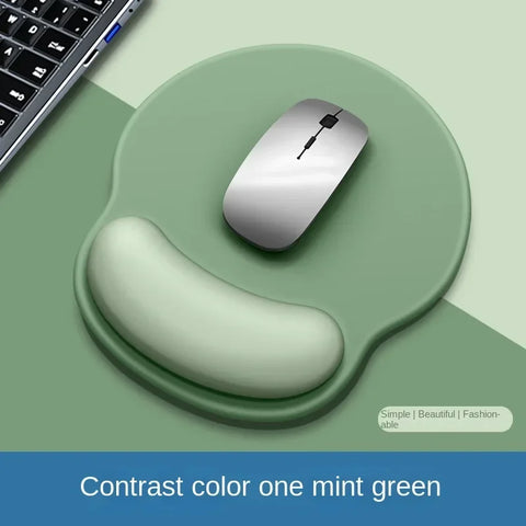 Gradient Mouse Pad Comfortable Wrist Support Non Slip Mice Mat Soft Mousepad Wrist Support Computer Silicone mouse pad