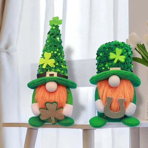 Creative Leprechauns Ornament Crafts St Patrick's Day Guardian of Ireland Dwarf Mini Cartoon Easter Day Ornament Party Decor