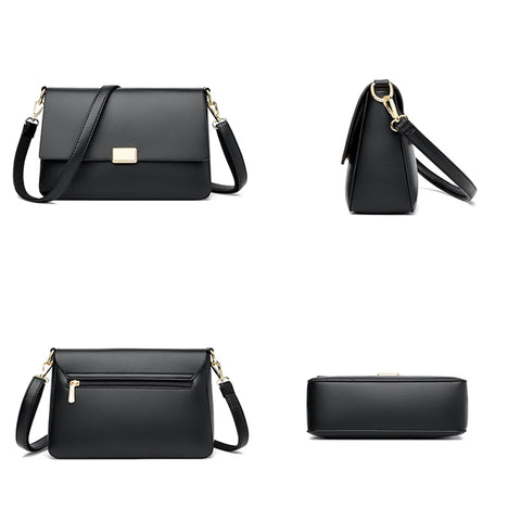 2024 Crossbody Bag For Women Fashion Small PU Leather Shoulder Bags Luxury Designer Quilted Female Zipper Purse And Handbags