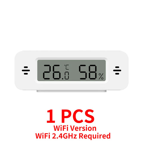 Tuya WiFi Smart Temperature And Humidity Sensor Battery Powered ZigBee Smart Home Security Work With Alexa Google Home