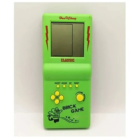 Large Screen Handheld Game Console Built-in 23 Games for Tetris Classic Retro Game Players Machine Puzzle Toys Children Boys
