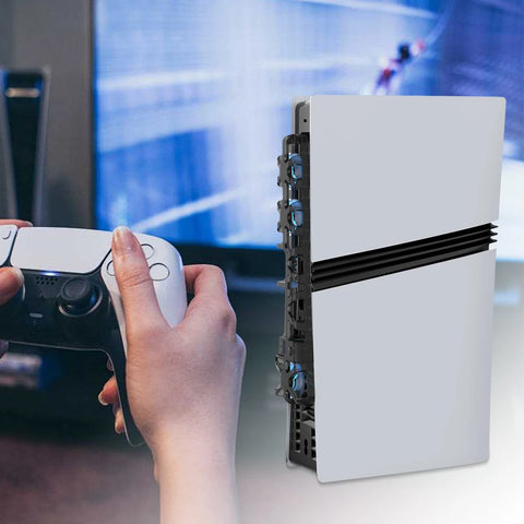 Cooling Fan For PS5 Pro External Fan Cooler Quiet Cooler Fan Vertical Radiator Efficient Cooling System for Playstation 5 Pro