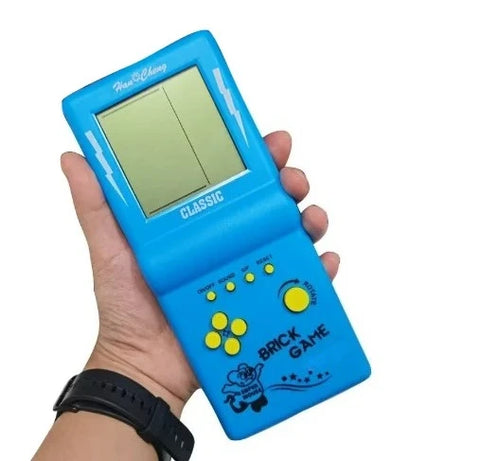 Large Screen Handheld Game Console Built-in 23 Games for Tetris Classic Retro Game Players Machine Puzzle Toys Children Boys