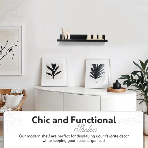 Picture Ledge Metal Wall Shelves Ledge Shelf Floating Shelves Kids Bookshelf Wall Mounted Book Shelves for Living Room Bedroom
