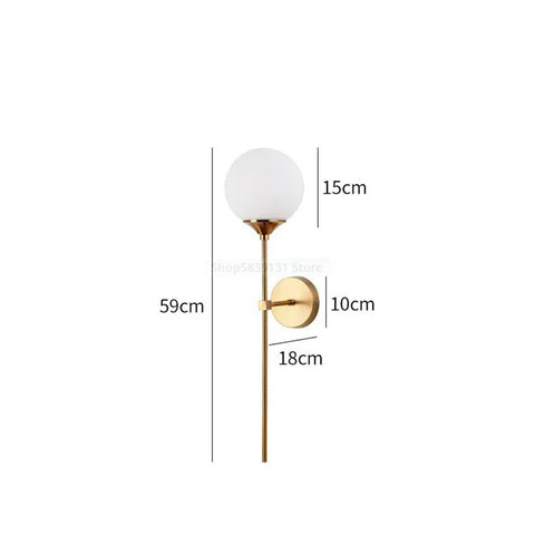 Nordic Modern Simple Wall Lamps Long Arm Bedside LED Wall Lights Living Room Creative Personality Bedroom Bedside Light Fixture