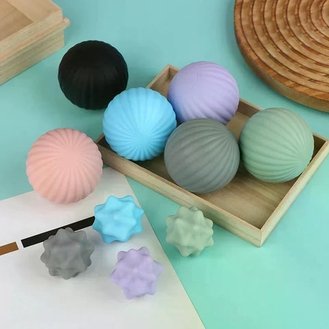 Physical Fascia Ball Silicone Release Deep Tissue Massage For Yoga Fitness Shoulder Neck Foot Hand Muscle Relaxation Equipment