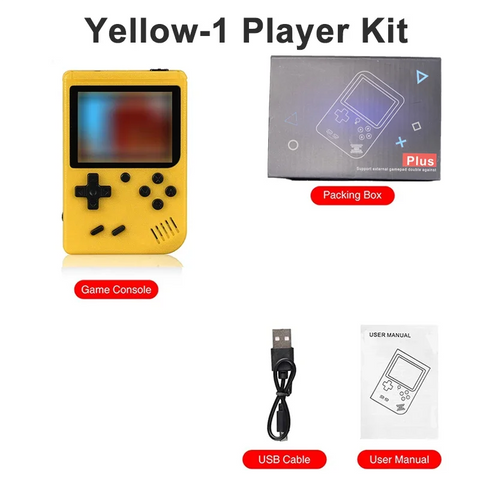 Built-in 400 FC Games with Portable Case Mini Retro Handheld Game Console 3.0 Inch LCD Screen Video Game Player Kids Boys Gift