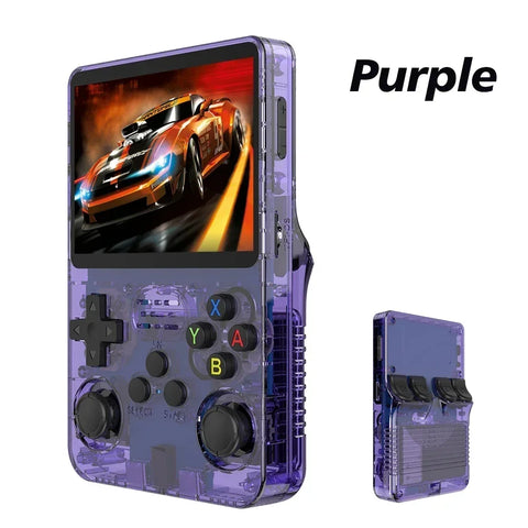 New R36S Retro Handheld Video Game Console System 3.5-inch IPS Screen Portable Pocket Video Player 128GB 20000+ Games Boy Gifts