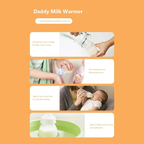 USB Portable Milk Warmer Bottle Heater Travel Stroller Insulated Bag For Baby Nursing Outdoor Winter Use Safe Heating