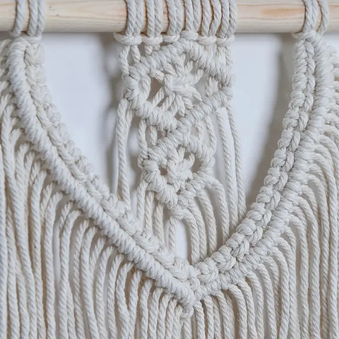 Achart-Large Macrame Wall Hanging, Boho Tapestry, Art Chic, Handmade Woven, Home Decoration