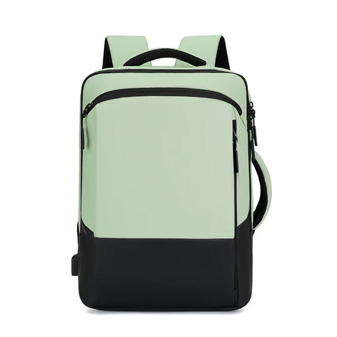 USB Business Backpack Commuting Hiking Camping Shopping Outdoor Travel Bag Laptop Computer Handbag Short Trip College Schoolbag