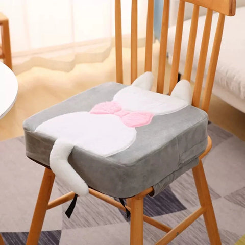 10cm High Baby Chair Cushion Adjustable Children Seating Baby Dining Heightening Removable Seats Mat