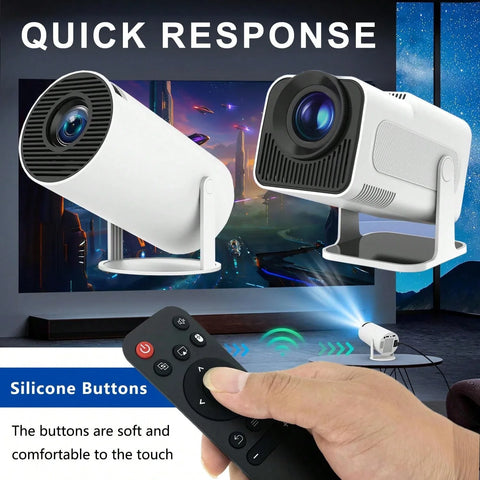 New Mini Projector Infrared Remote Control Compatible For HY300 PLUS Pro+ HY450 Pro Universal Replacement Projector Accessories