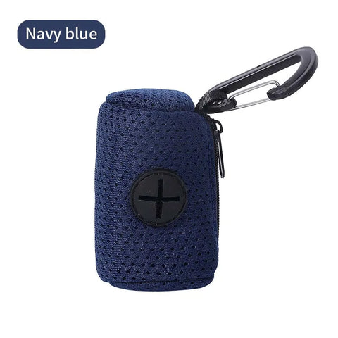 Dog Poop Bag Dispenser Hangingable Dog Poop Bag Holder Poo Bags Dispenser for Dogs Walking Garbage Bags Dispensers Pet Supplies