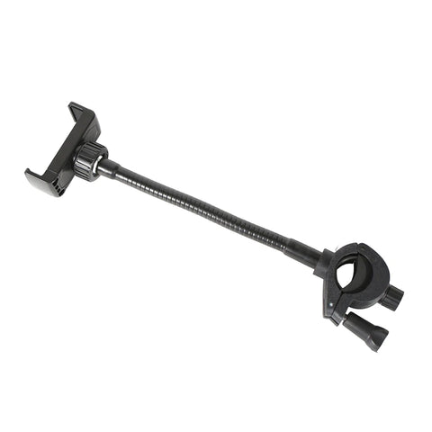 Mic Stand Phone Holder Hands-Free Adjustable Mic Stand Holder Gooseneck Pole Phone Music Stand Holder for Drum Mobile Phone