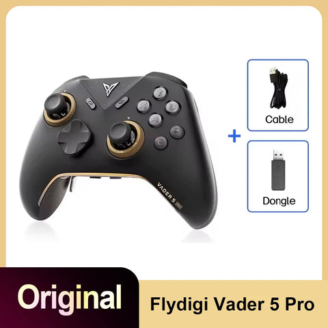 Original Flydigi Vader 5 Pro Gaming Controller Athletic Elite Handle Wireless Gamepad With Hall Rocker For Mobile NS TV Pc